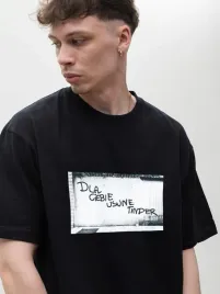 t-shirt-oversize-koszulka-krotki-rekaw-meska-czarna-spray-nadruk-plomien-l