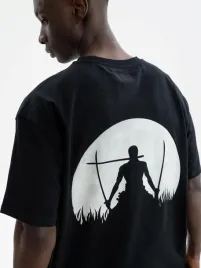 t-shirt-oversize-koszulka-krotki-rekaw-meska-czarna-luzna-moon-ninja-l