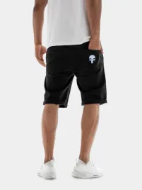 krotkie-spodenki-materialowe-szorty-meskie-modne-punisher-marvel-czarne-m