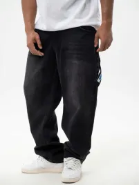 spodnie-jeansowe-super-baggy-6-kieszeni-cargo-meskie-czarne-jigga-wear-l