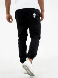 spodnie-jeansowe-jogger-meskie-wygodne-marvel-punisher-logo-haft-czarne-xxl