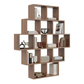 nowoczesny-regal-otwarty-z-polkami-na-sciane-biblioteczka-nr-100-orzech