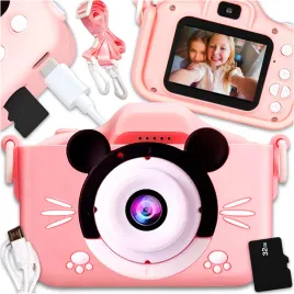 aparat-cyfrowy-fotograficzny-dla-dzieci-rozowy-kotek-karta-32gb-smycz