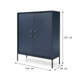 komoda-mono-mk104-granat-stan-nowy-montaz-meble-do-samodzielnego-montazu