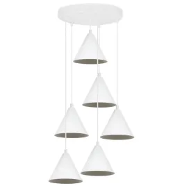 lampa-sufitowa-wiszaca-zyrandol-soho-loft-biala-stozek-6-zrodel-do-salonu