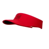 compressport-daszek-biegowy-visor-czerwony