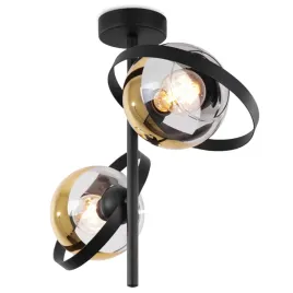 lampa-sufitowa-zyrandol-wiszaca-czarna-zlota-nowoczesna-loft-ring-kule-e27