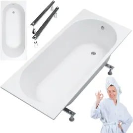 wanna-prostokatna-kronos-oval-160x70-biala-do-zabudowy-wzmocniona-nogi