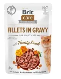 brit-care-cat-pouches-fillets-in-gravy-with-hearty-duck-85g