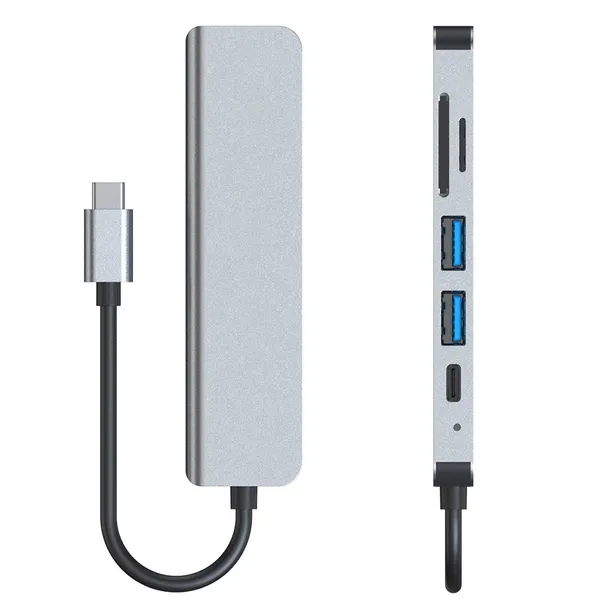 hub-adapter-usb-v4-hub-6w1-usb-c-grey