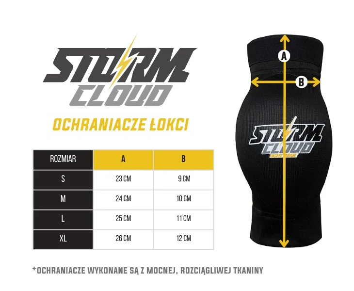 stormcloud-ochraniacze-lokci-m-rozmiar-m