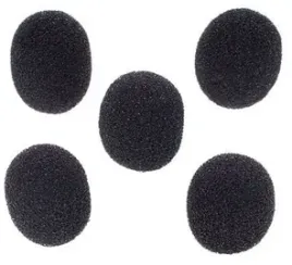 shure-rpm304-5-czarnych-gabek-do-mikrofonu-shure-mc-wl-beta-50-51-53