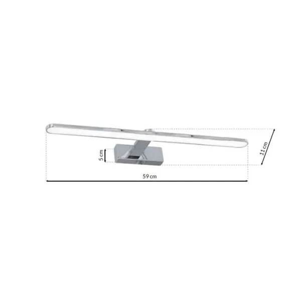 kinkiet-splash-chrome-60cm-12w-led-marka-milagro
