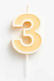 swieczka-urodzinowa-cyfra-3-pastelowy-zolty-4-cm