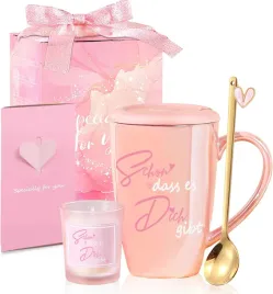rozowy-elegancki-kubek-ceramiczny-schon-dass-es-dich-gibt-z-lyzeczka