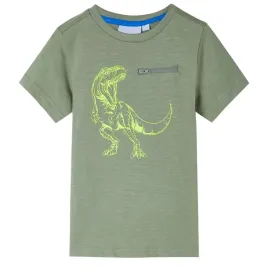 koszulka-dziecieca-z-krotkimi-rekawami-jasne-khaki-104