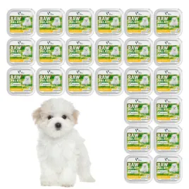 raw-paleo-turkey-pate-mini-puppy-alu-tray-24x150g