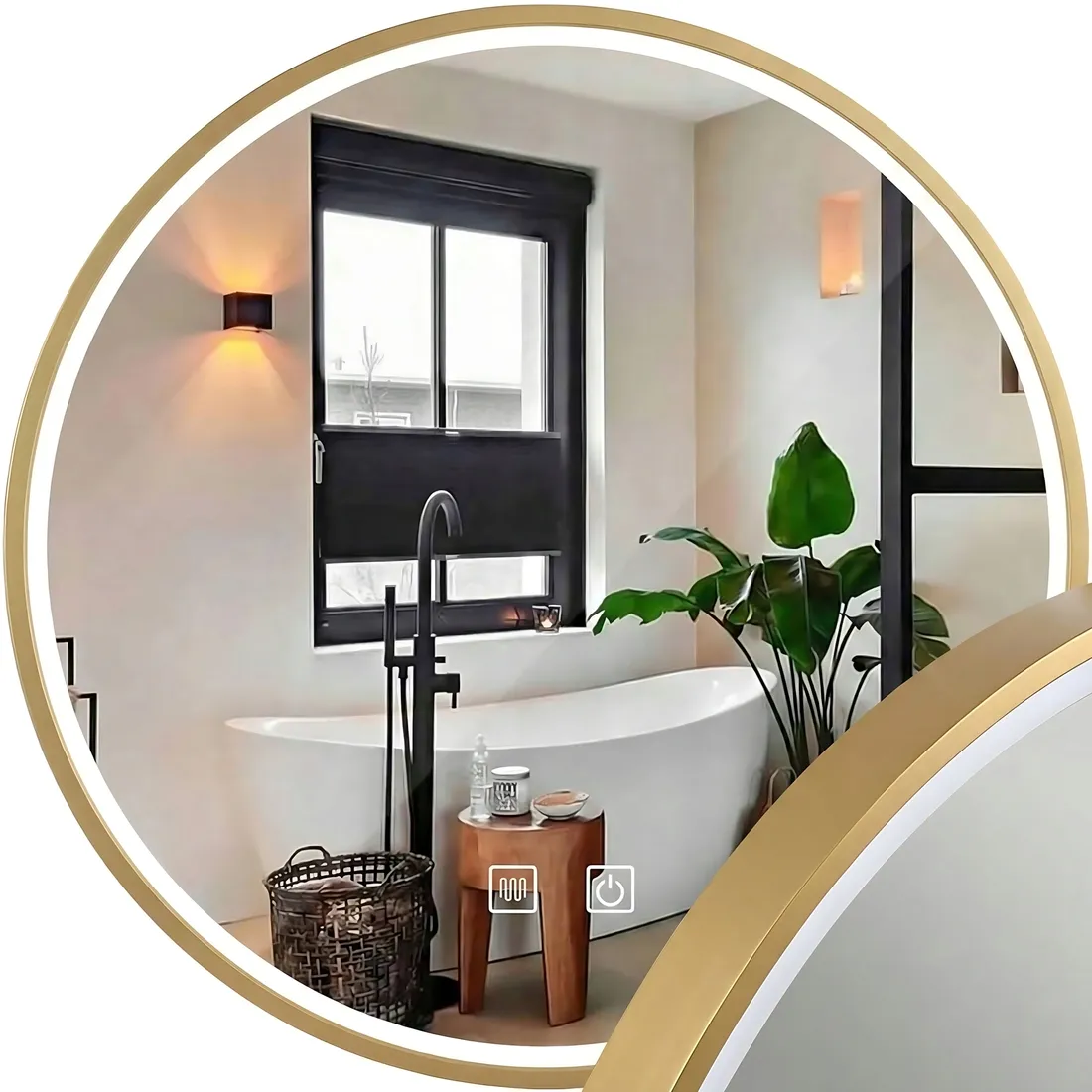 lustro-led-mmj-brush-gold-90cm-stan-nowy