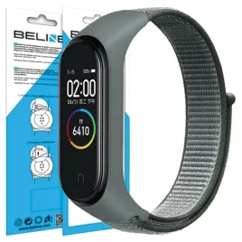 beline-pasek-mi-band-7-6-5-4-3-nylonloopszary-grey