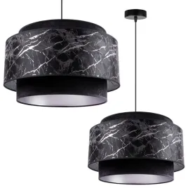 lampa-sufitowa-wiszaca-zyrandol-abazur-czarny