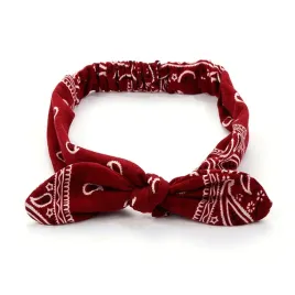 opaska-do-wlosow-pin-up-bawelniana-kokarda-bandana-vintage-bordowa