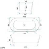 rea-wanna-capri-slim-170-cm-material-wykonania-akrylowa