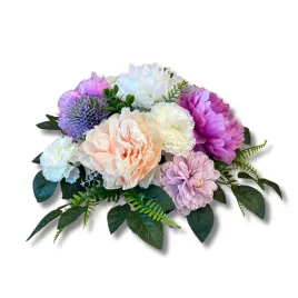 stroik-na-grob-okragla-wiazanka-cmentarz-kwiaty-sztuczne-peonie-kompozycja