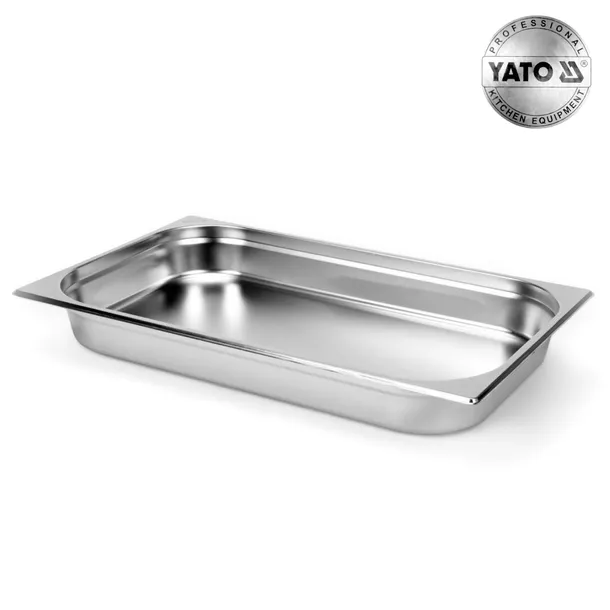 POJEMNIK GASTRONOMICZNY ZE STALI NIERDZEWNEJ GN 1/1 65MM 8,5L YATO