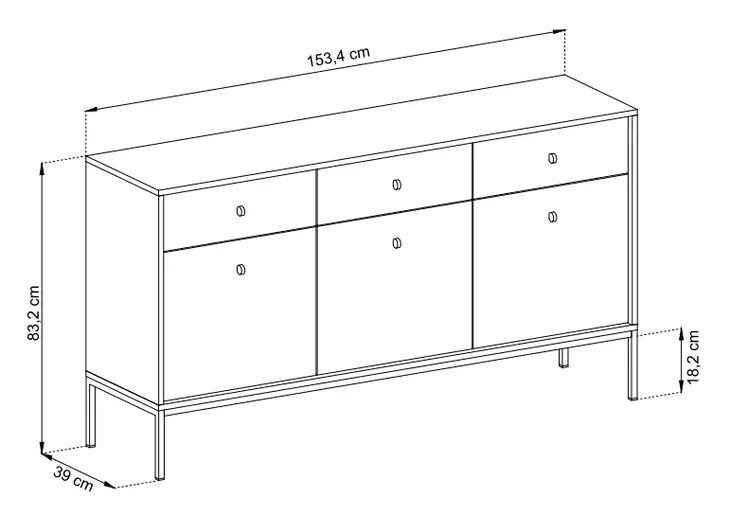 komoda-mono-mksz154-granat-stan-nowy-glebokosc-mebla-39-cm