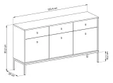 komoda-mono-mksz154-granat-stan-nowy-glebokosc-mebla-39-cm