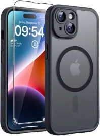 etui-czarne-plecki-do-iphone-14-z-magsafe-2x-szklo-ochronne-zestaw-3w1