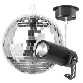 zestaw-kula-lustrzana-20cm-naped-sieciowy-reflektor-pinspot-led-5w