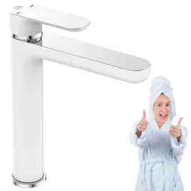 bateria-umywalkowa-wysoka-laveo-tondo-chrom-biala-z-korkiem-klik-klak
