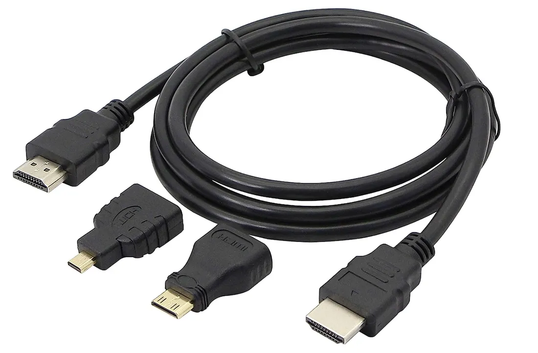 przewod-kabel-hdmi-mini-micro-3w1-full-hd-4k-15m-stan-nowy