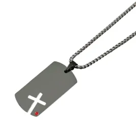 czarny-metalowy-wisiorek-z-krzyzem-na-lancuszku-60cm