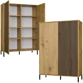 witryna-ryflowany-gladki-front-2d-do-salonu-biura-gabinetu-dab-artisan