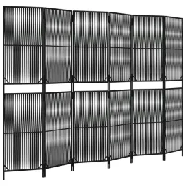 parawan-6-panelowy-czarny-polirattan
