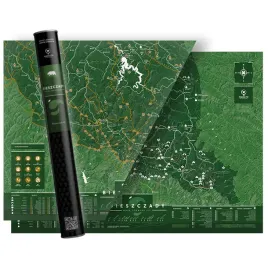 mapa-zdrapka-bieszczady-mapa-zdrapka-vip