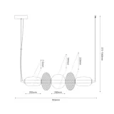 lampa-wiszaca-arame-32w-led-zasilanie-sieciowe