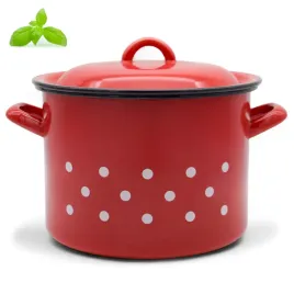 garnek-emaliowany-stalowy-z-uchwytami-pokrywa-tradycyjny-18cm-czerwony-33l