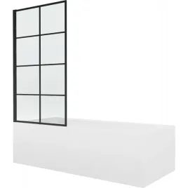 mexen-vega-wanna-prostokatna-170x70-cm-z-obudowa-i-parawanem-czarny-wzor