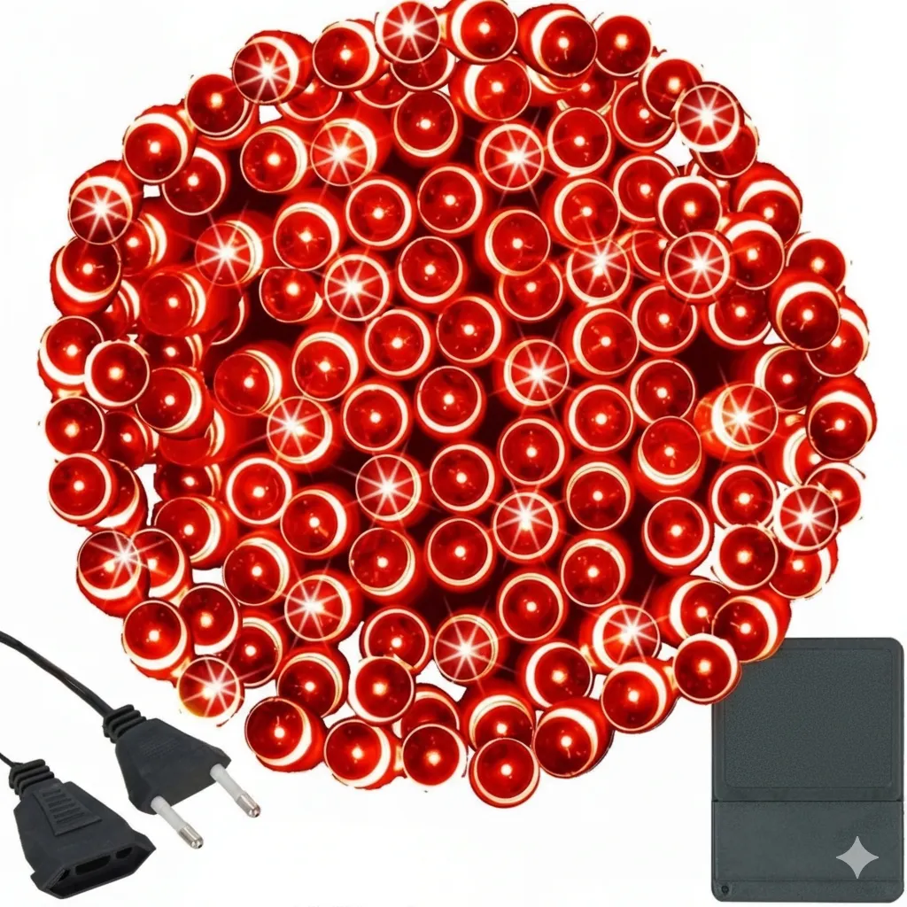 lampki-led-czerwone-100-led-8-m-scarlet-light-flash-stan-nowy