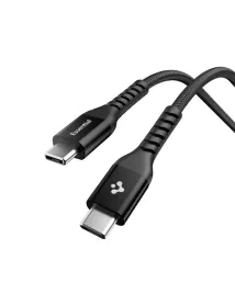 spigen-essential-usb-c-to-usb-c-100w-fabric-cable-black-eb10010cca
