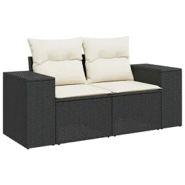 sofa-ogrodowa-rattanowa-2-osobowa-czarna-186x62x69cm