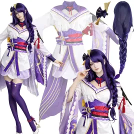 stroj-raiden-shogun-wojowniczka-genshin-peruka-cosplay-konwent-s-158-164