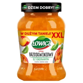 lowicz-xxl-dzem-brzoskwiniowy-o-obnizonej-zawartosci-cukrow-450-g