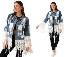 ciemno-jeansowa-kurtka-damska-jeansowa-z-koronka-i-fredzlami-boho