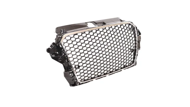 grill-audi-a3-8v-chrome-and-black-pdc-stan-nowy