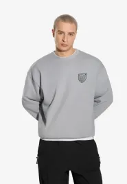bluza-meska-oversize-prosto-shield-crewneck-sprany-szary