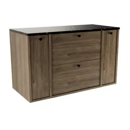 szafka-lazienkowa-100-cm-szuflady-drzwi-orzech-ciemny-czarny-marmur-belino
